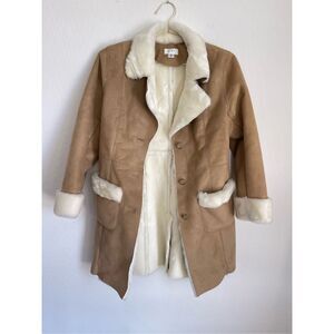ANN TAYLOR LOFT Faux Suede Jacket Size 6 Petite